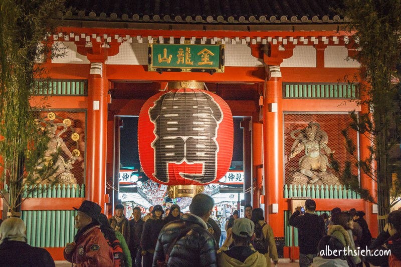 淺草寺雷門．東京景點（東京必去的代表地標以及最古老的寺廟）