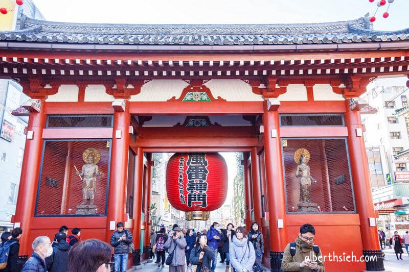 淺草寺雷門．東京景點（東京必去的代表地標以及最古老的寺廟）