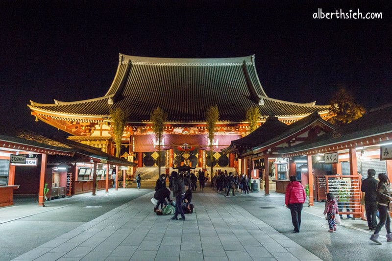 淺草寺雷門．東京景點（東京必去的代表地標以及最古老的寺廟）