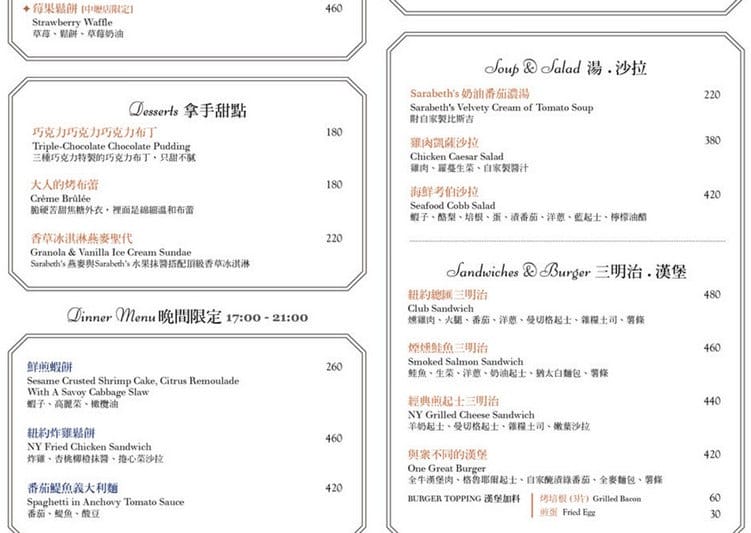 紐約早餐女王Sarabeth’s．桃園中壢SOGO店美食（經典班尼迪克蛋、甜食法式吐司美味必吃）