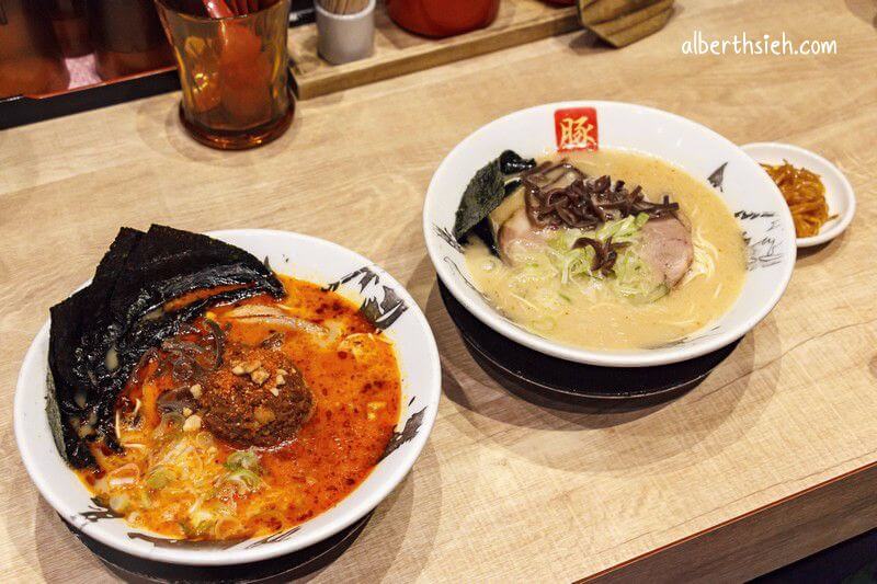 麺屋豚神．名古屋美食（口味多可客製化的好吃豚骨拉麵）