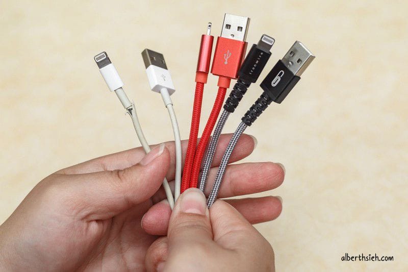 鋼鐵線、Anker PowerPort．IronWire鋼鐵嚴選（終生保固超耐用的防彈纖維充電線）