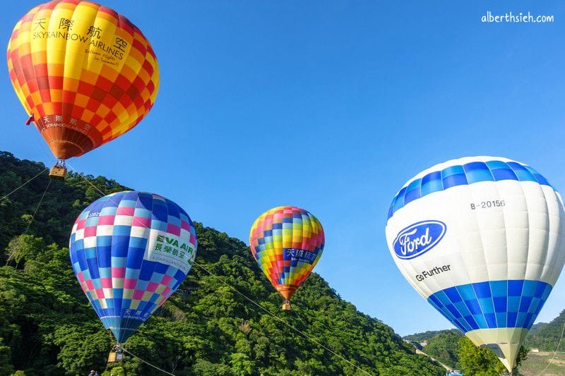 2017桃園熱氣球嘉年華．石門水庫（實景拍攝壯觀畫面）