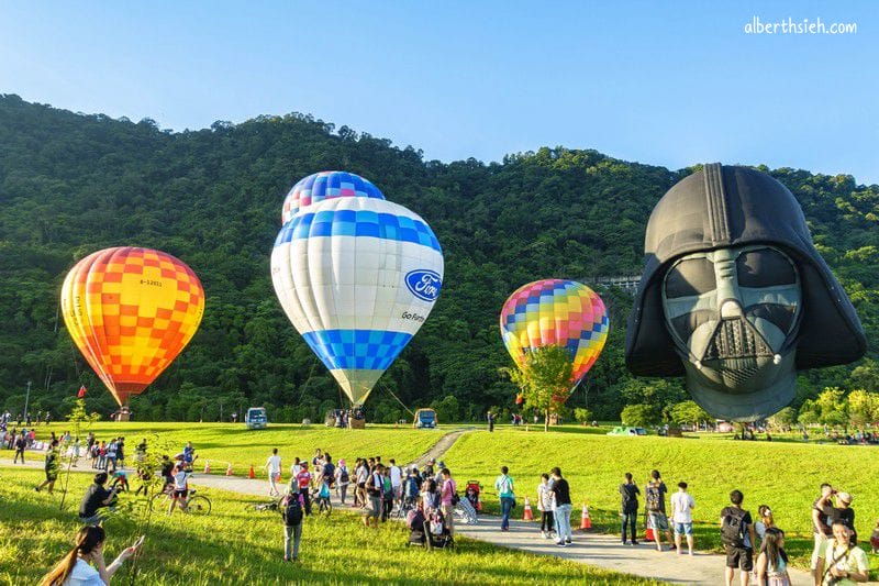 2017桃園熱氣球嘉年華．石門水庫（實景拍攝壯觀畫面）