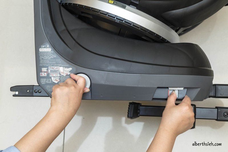 Neroom isofix．Combi（360度旋轉嬰兒安全汽座）