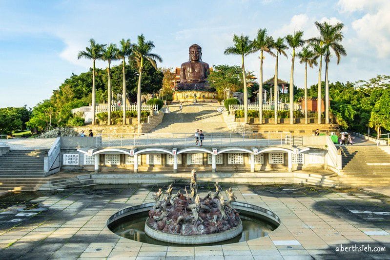 八卦山天空步道．彰化景點（1000公尺長的步道可以輕鬆散步賞美景）
