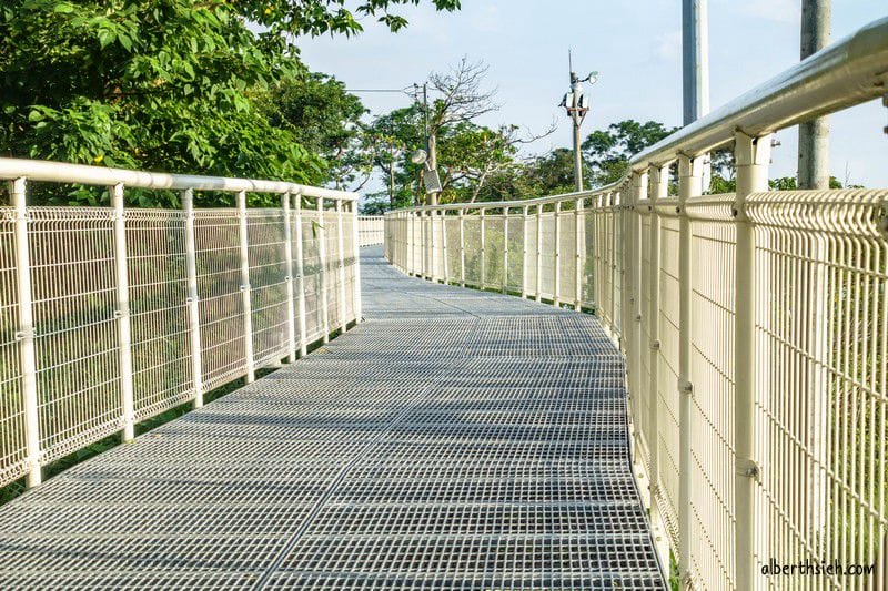 八卦山天空步道．彰化景點（1000公尺長的步道可以輕鬆散步賞美景）