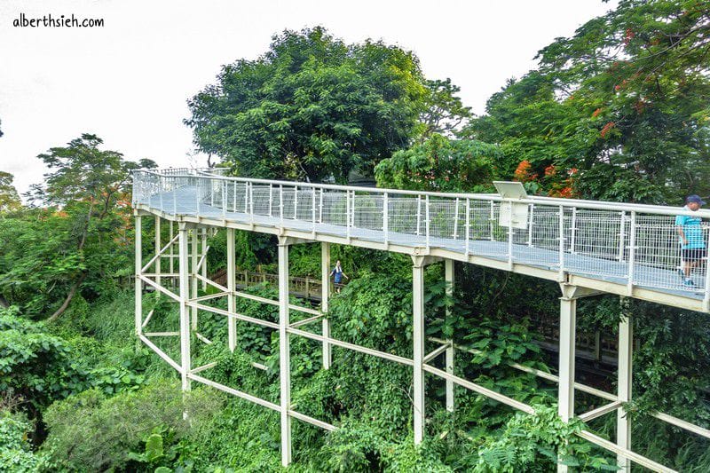 八卦山天空步道．彰化景點（1000公尺長的步道可以輕鬆散步賞美景）