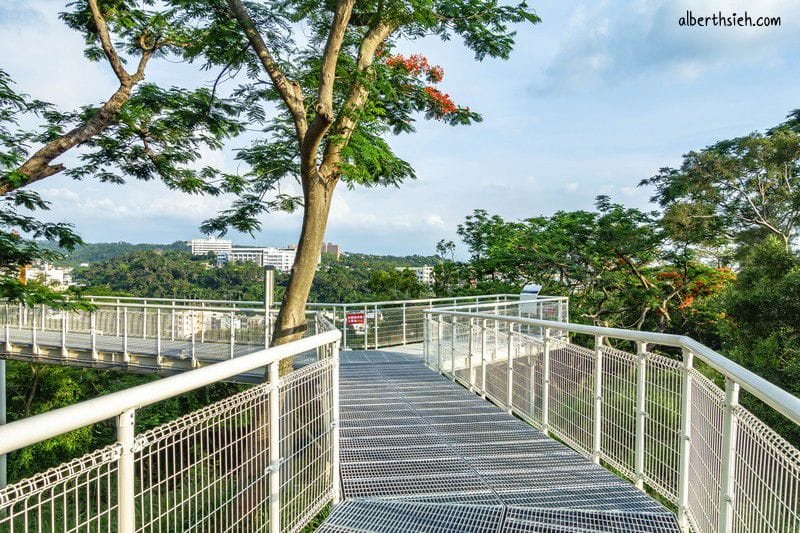 八卦山天空步道．彰化景點（1000公尺長的步道可以輕鬆散步賞美景）