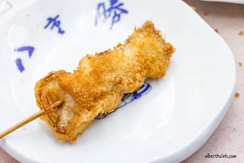 八重勝串炸．大阪新世界美食（酥脆不油膩的平價庶民小吃）
