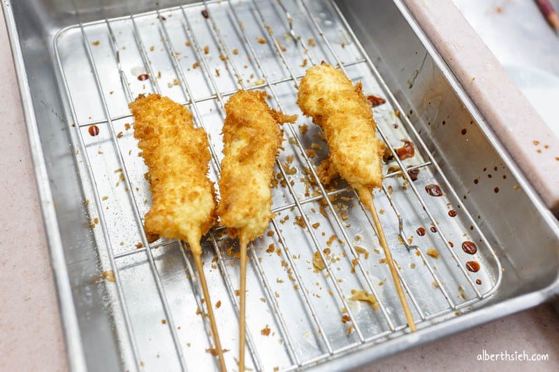 八重勝串炸．大阪新世界美食（酥脆不油膩的平價庶民小吃）