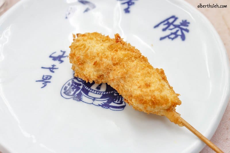 八重勝串炸．大阪新世界美食（酥脆不油膩的平價庶民小吃）