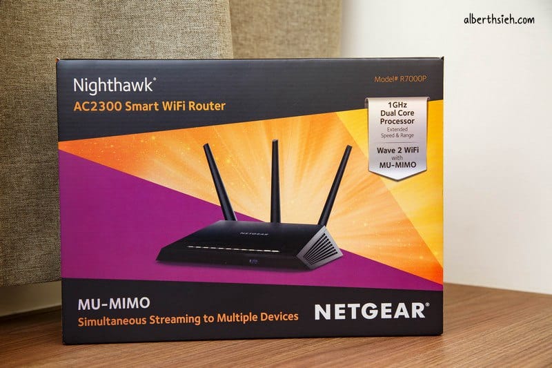 Netgear R7000P 雙頻無線路由器（MU-MIMO以及動態Qos技術，讓你玩遊戲看影片減少緩衝等待）