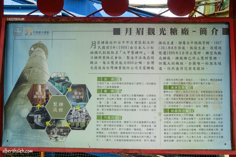 月眉觀光糖廠｜台中后里美食（冰棒必吃囪底隧道必看）