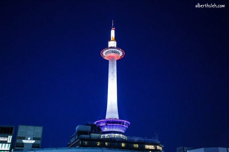 京都塔．京都景點（360度環繞飽覽街景世界最高的非鋼結構建築）