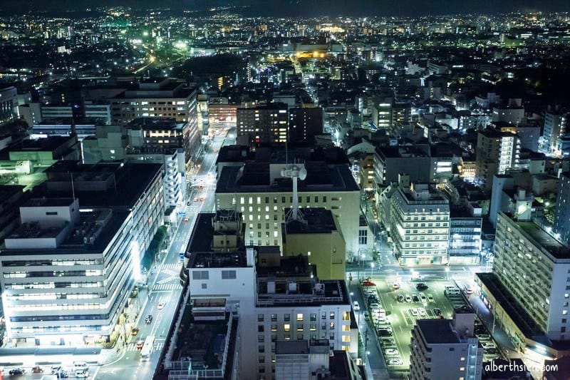 京都塔．京都景點（360度環繞飽覽街景世界最高的非鋼結構建築）