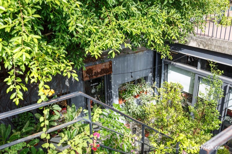 Isabella’s cafe．台中中興一街綠光計畫（巷弄老宅內的綠意花園）