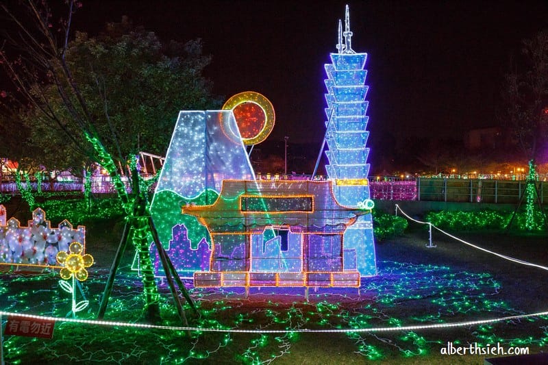 2018桃園燈會Snoopy in Taoyuan（史努比擔任主題造型花燈位於南崁溪沿線）