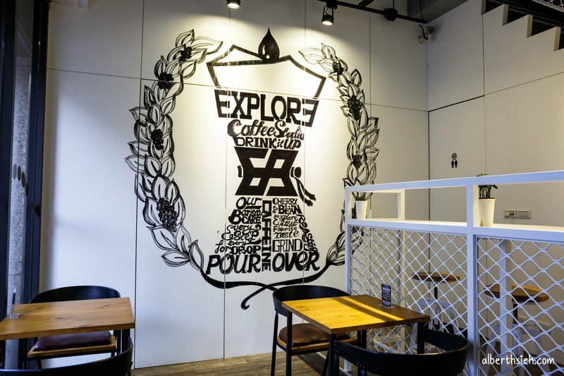 Explore Coffee Studio．桃園咖啡廳（自家烘豆點拿鐵也可以選擇豆子）
