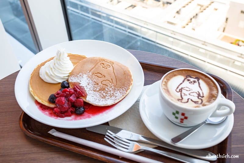 Caffe Ciao Presso．大阪阿倍野美食（在17F高樓美景天空咖啡廳享用下午茶）