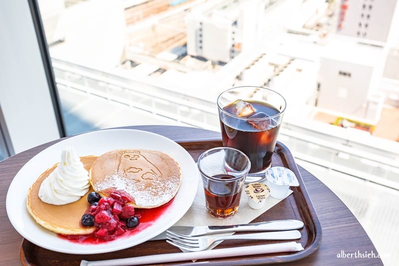 Caffe Ciao Presso．大阪阿倍野美食（在17F高樓美景天空咖啡廳享用下午茶）