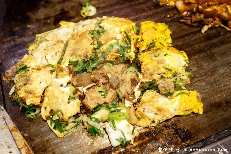 味乃家大阪燒(お好み焼き)．大阪難波美食（超過60年歷史的排隊好味道）