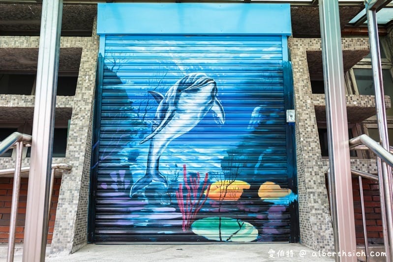 力爭上游鯉魚彩繪階梯．花蓮景點（位於北濱福天宮活靈活現超吸睛）