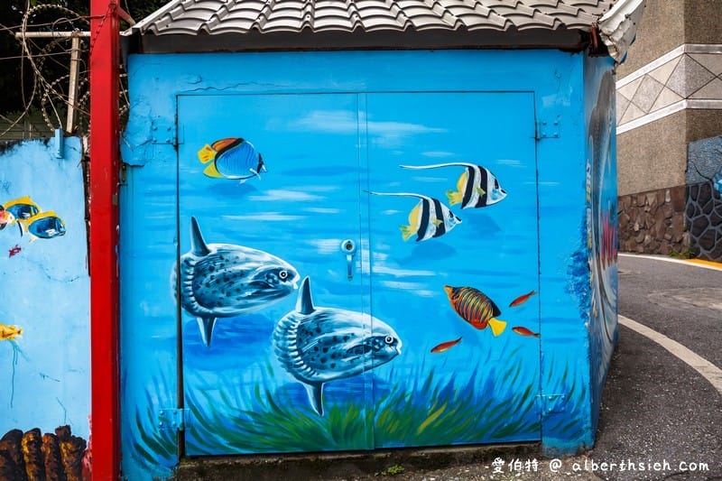 力爭上游鯉魚彩繪階梯．花蓮景點（位於北濱福天宮活靈活現超吸睛）