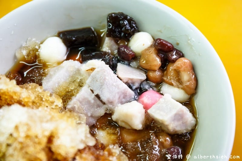 陳Q古早黑砂糖剉冰｜桃園火車站冰店推薦，黑糖香濃美味消暑