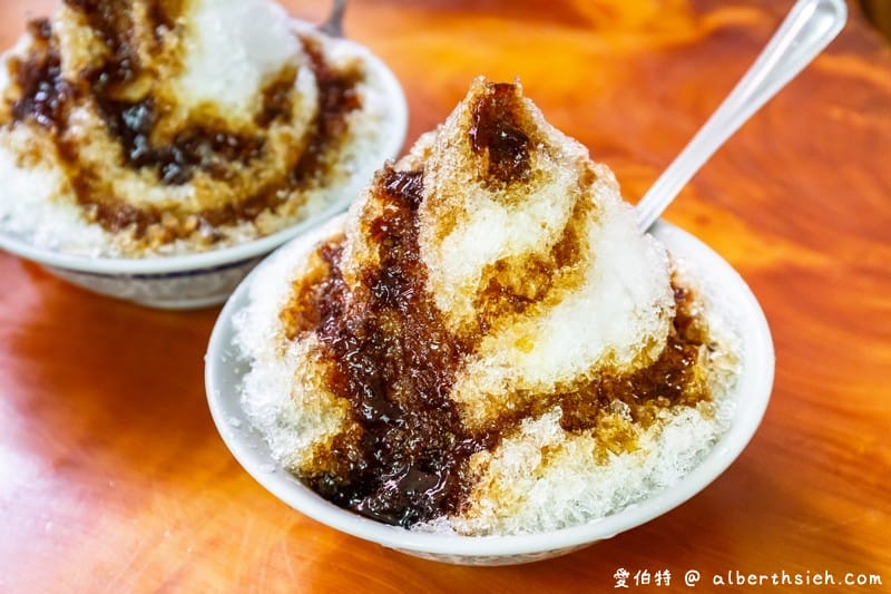 陳Q古早黑砂糖剉冰｜桃園火車站冰店推薦，黑糖香濃美味消暑