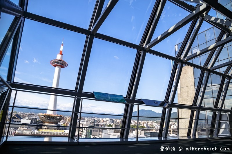 京都車站空中徑路｜無料空中走廊，高空觀景台欣賞京都市景 @愛伯特