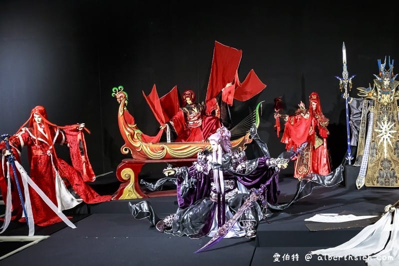 霹靂藝術科幻特展（霹靂布袋戲素結合光碼辨識技術超讚，暑假展覽必逛）