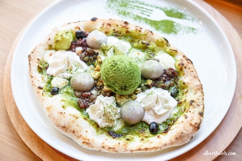茶筅チャセン ．京都車站美食（抹茶PIZZA口感豐富又好吃）