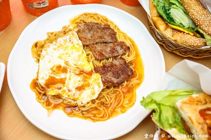 呷尚寶JSP早午餐．桃園美食（漢堡種類多清爽不油膩，蘿蔔糕，蛋餅也好吃）