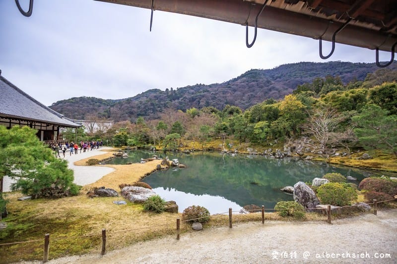 天龍寺．京都嵐山景點（世界文化遺產，曹源池庭園令人讚嘆如日本畫般的美麗）