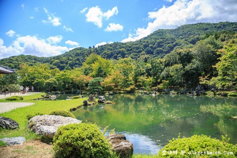 天龍寺．京都嵐山景點（世界文化遺產，曹源池庭園令人讚嘆如日本畫般的美麗）