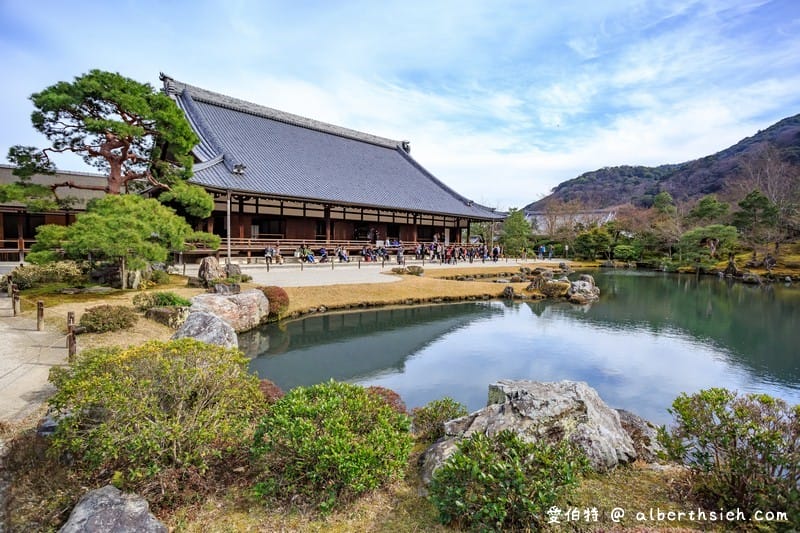 天龍寺．京都嵐山景點（世界文化遺產，曹源池庭園令人讚嘆如日本畫般的美麗）