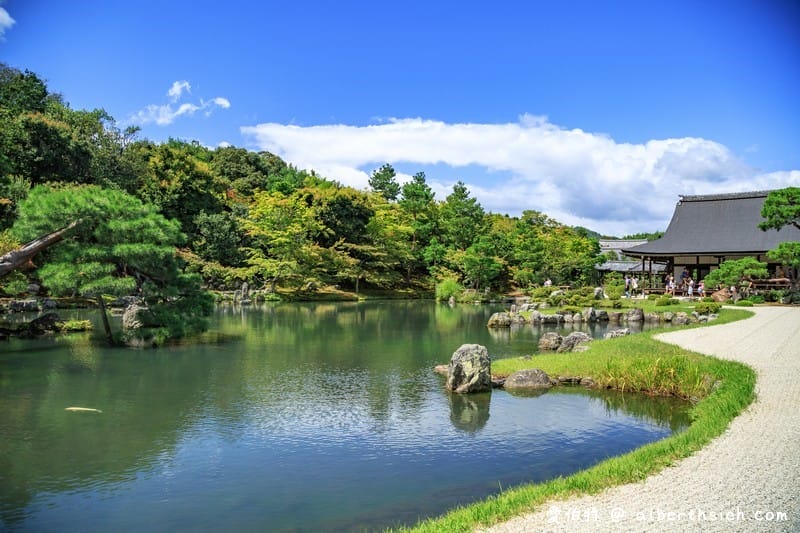 天龍寺．京都嵐山景點（世界文化遺產，曹源池庭園令人讚嘆如日本畫般的美麗）