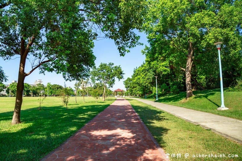 龍岡萬坪公園.中壢親子景點(擁有超大草坪/兒童戲水瀑布/籃球場/自行車專用道/樹蔭林立) - 第13張圖 龍岡萬坪公園.中壢親子景點(擁有超大草坪/兒童戲水瀑布/籃球場/自行車專用道/樹蔭林立)