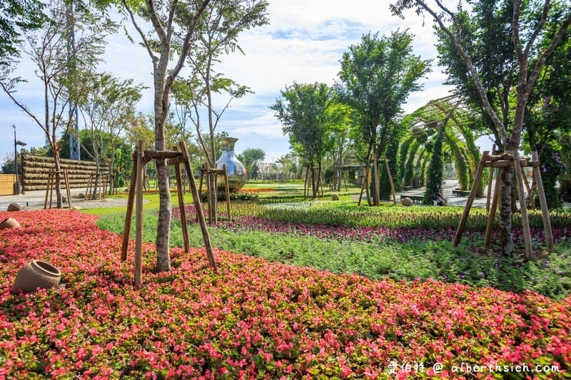 外埔園區．台中花博（石虎花車/樂農館/智農館/攀果花廊帶你瞭解台灣農業生態）