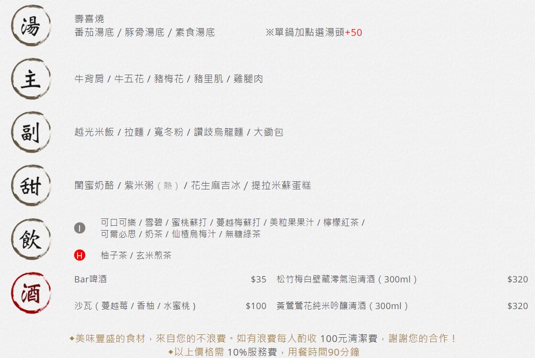 金大鋤壽喜燒．中壢吃到飽美食（399元起肉品/蔬菜/甜品/飲料任你吃到爽）
