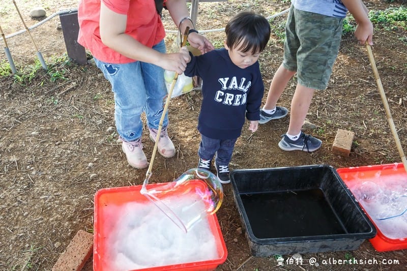 大溪花海農場．桃園親子景點（摩艾石像/賞花滑草/情侶約會/親子DIY）