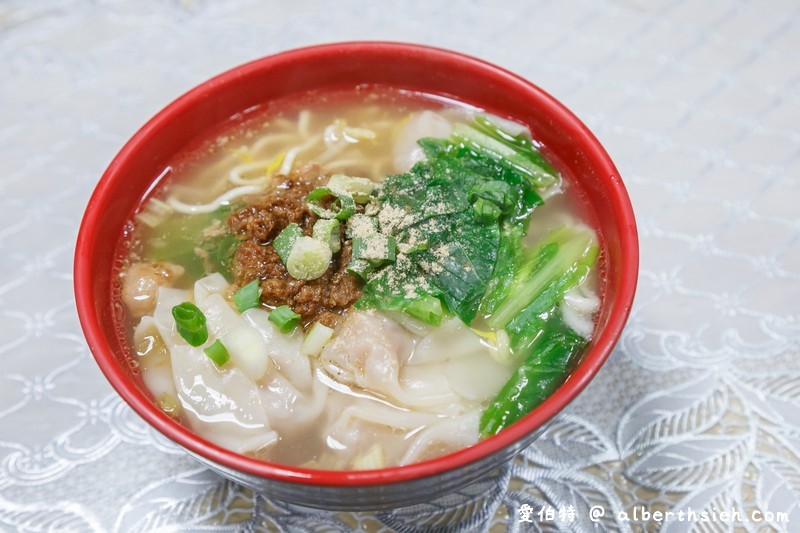 桃園市府推薦美食．特製汕頭麵（自製麵條Q彈有嚼勁的好吃） @愛伯特