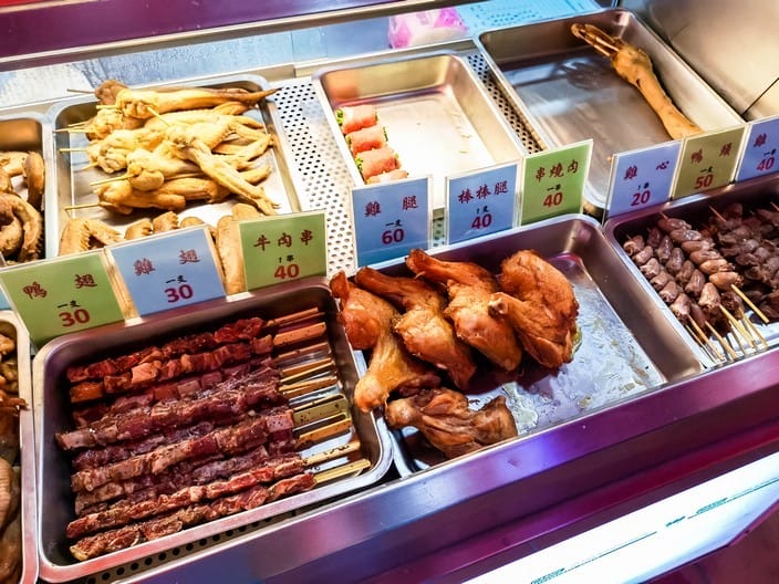 北港烤肉．桃園八德美食（不油炸純炭烤香氣十足的宵夜美食）