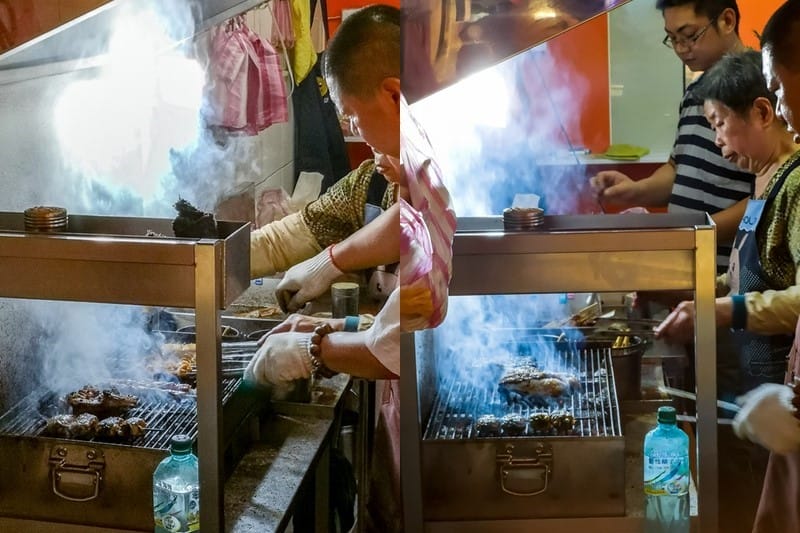 北港烤肉．桃園八德美食（不油炸純炭烤香氣十足的宵夜美食）