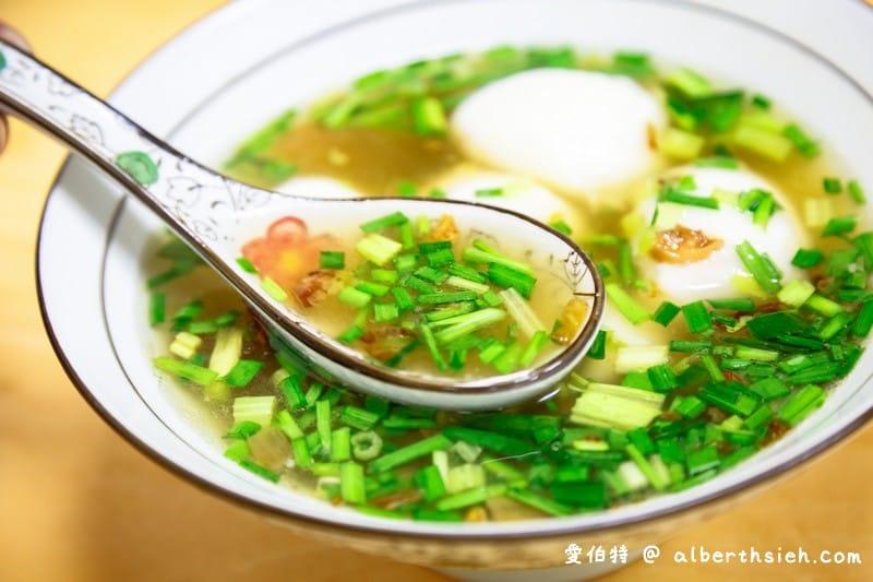 包三奶大湯圓．桃園楊梅美食（湯圓鹹香飽滿，湯頭清爽不油膩）