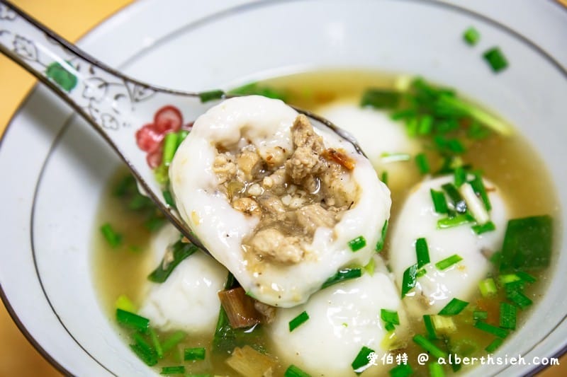 包三奶大湯圓．桃園楊梅美食（湯圓鹹香飽滿，湯頭清爽不油膩）