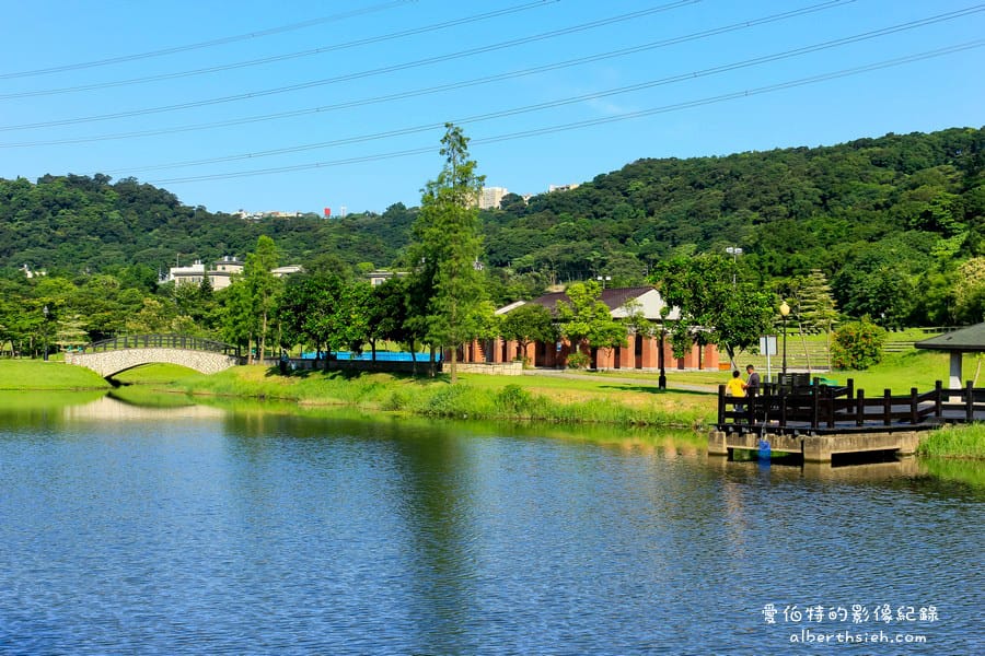大溪河濱公園．桃園親子景點（腹地廣大的綠地公園以及共融式遊具兒童遊樂場）