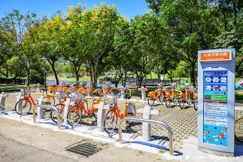 大溪河濱公園．桃園親子景點（腹地廣大的綠地公園以及共融式遊具兒童遊樂場）