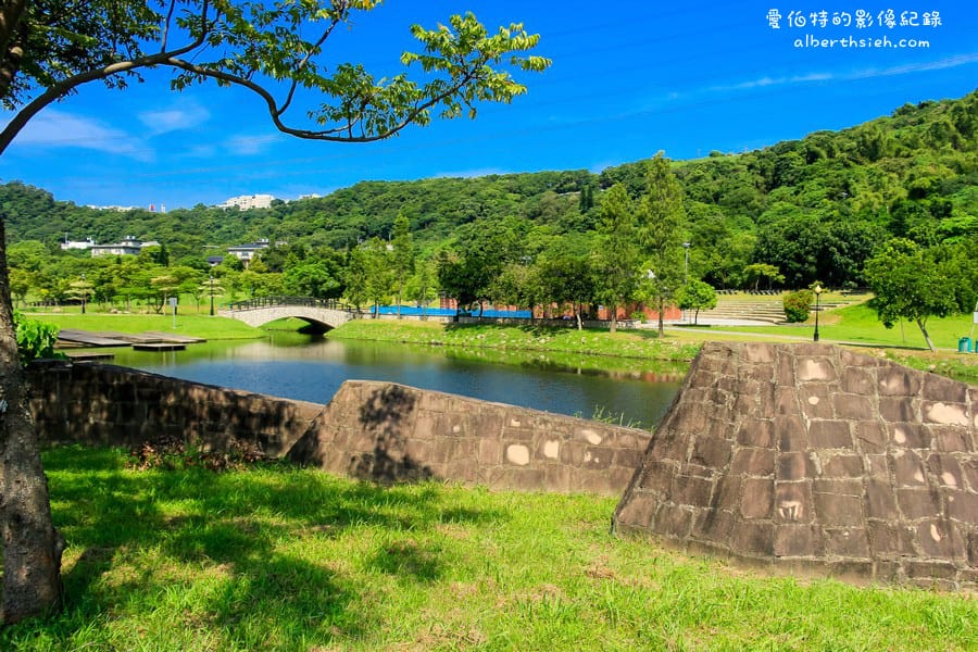大溪河濱公園．桃園親子景點（腹地廣大的綠地公園以及共融式遊具兒童遊樂場）